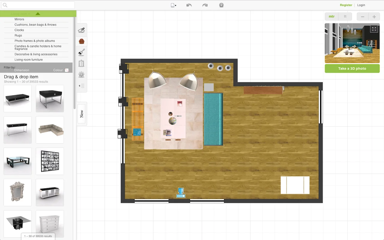 Roomstyler 3D home planner