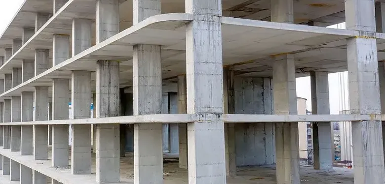 نقشه کشی اسکلت بتنی